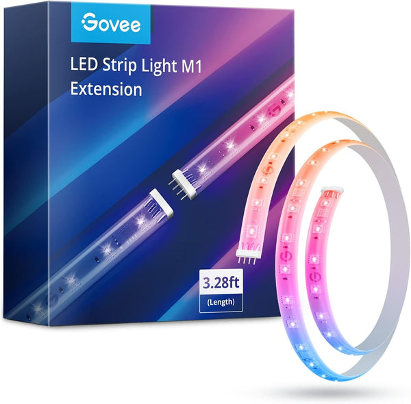 Govee H100E RGBIC Strip Light M1 Extension 1m
