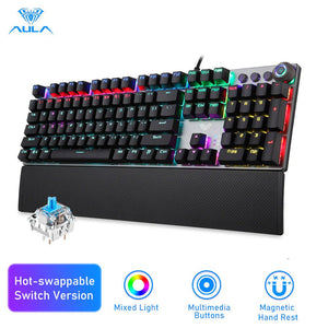Aula - F2088 Air Tri-mode gaming mechanical keyboard - Keyboard -Aula - Zenox