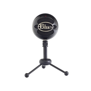 Blue Snowball USB Microphone (Blackout) - Microphone - Logitech - Zenox