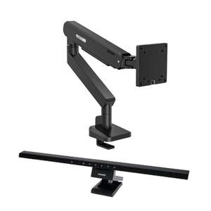 Bundle 1 Philips PAS351 Erler PC screen light RoA + Zenox MA51 Monitor Arm (2-11kg, 40'' max) - Desk Lamp -Philips - Zenox
