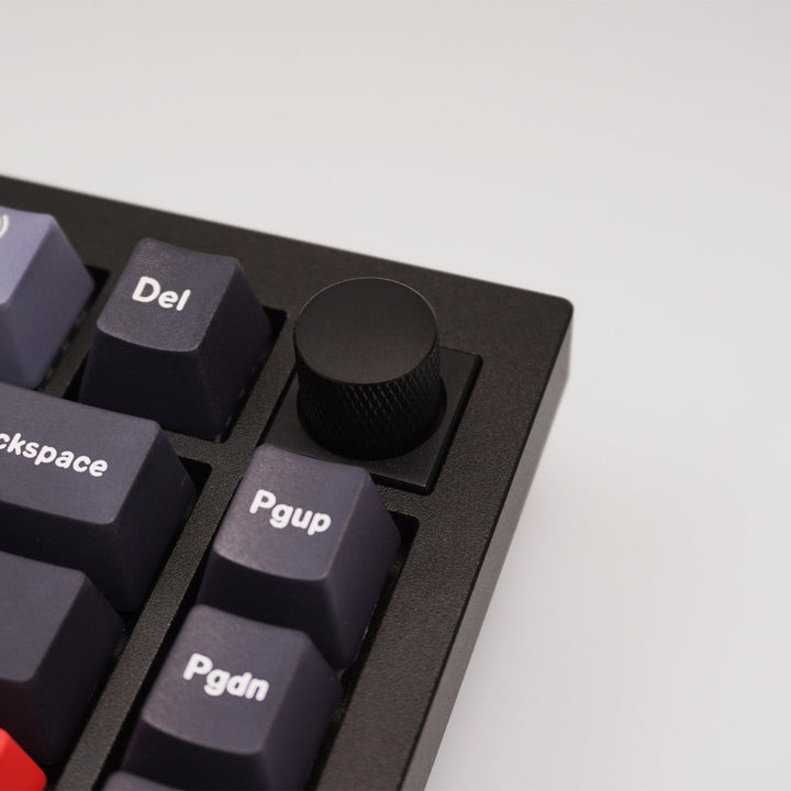 Custom Q1 QMK Mechanical Keyboard (Carbon Black)(Dolch Red Keycap/Kailh Box Switches) - Keyboard - Keychron - Zenox
