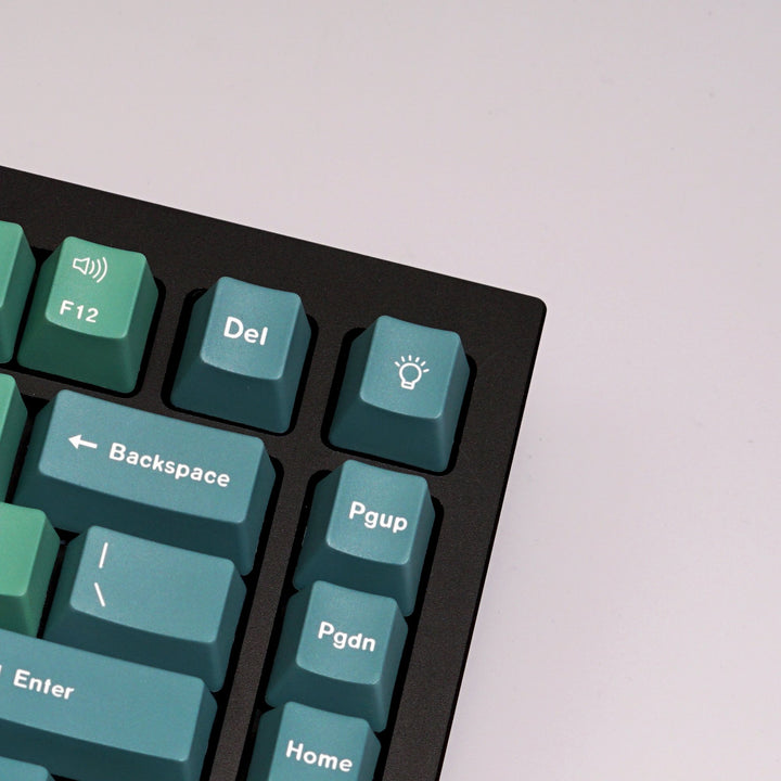 Custom Q1 QMK Mechanical Keyboard (Q1 Carbon Black)( Forest Keycap) - Keyboard - Keychron - Zenox
