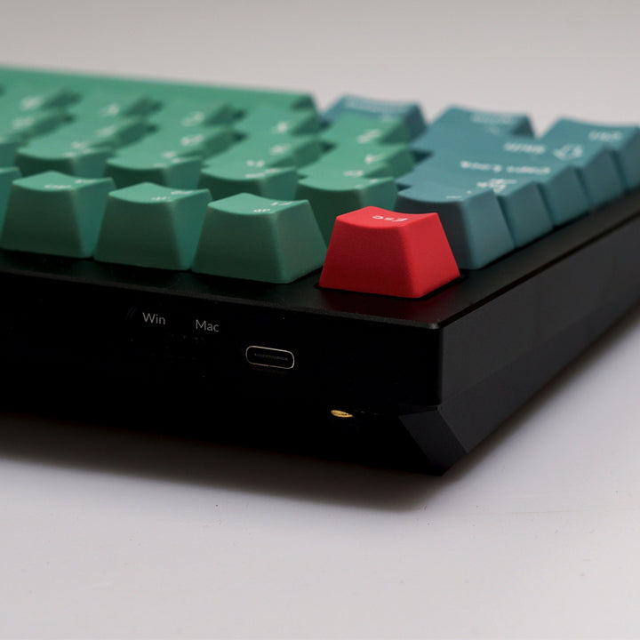 Custom Q1 QMK Mechanical Keyboard (Q1 Carbon Black)( Forest Keycap) - Keyboard - Keychron - Zenox
