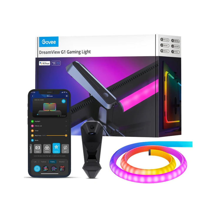 Govee DreamView G1 Gaming Light (For 24' - 29' PCs) - Smart TV & Monitor Light - Govee - Zenox