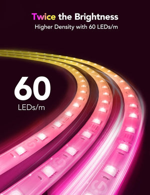 Govee H100E RGBIC Strip Light M1 Extension (1m) - Smart Lightstrip - Govee - Zenox