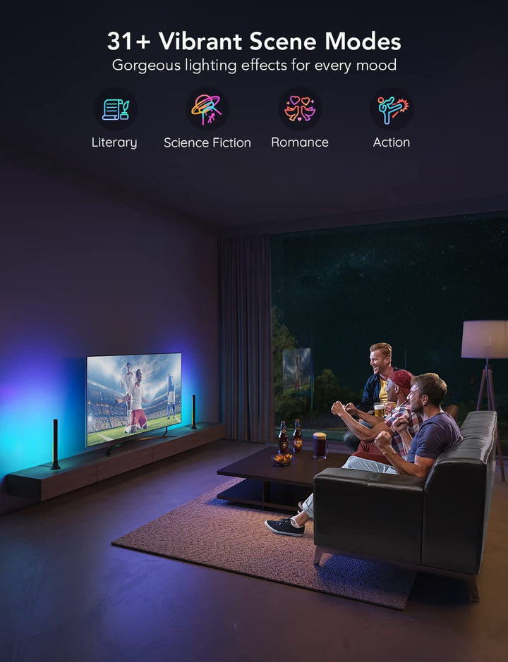 Govee H6046 RGBIC TV Light Bars (For 45 - 70 inch TV) - Smart TV & Monitor Light - Govee - Zenox