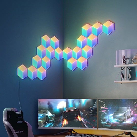 Govee H6066 Glide Hexa Pro Wall Light Panels (10 Pack) - Smart Wall Light - Govee - Zenox