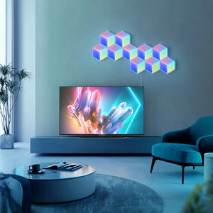 Govee H6066 Glide Hexa Pro Wall Light Panels (10 Pack) - Smart Wall Light - Govee - Zenox