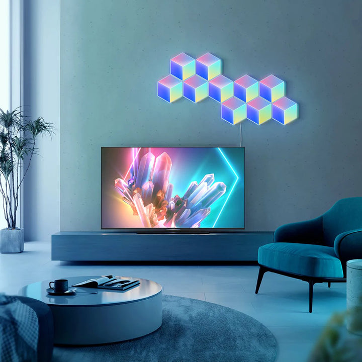 Govee H6066 Glide Hexa Pro Wall Light Panels (10 Pack) - Smart Wall Light - Govee - Zenox