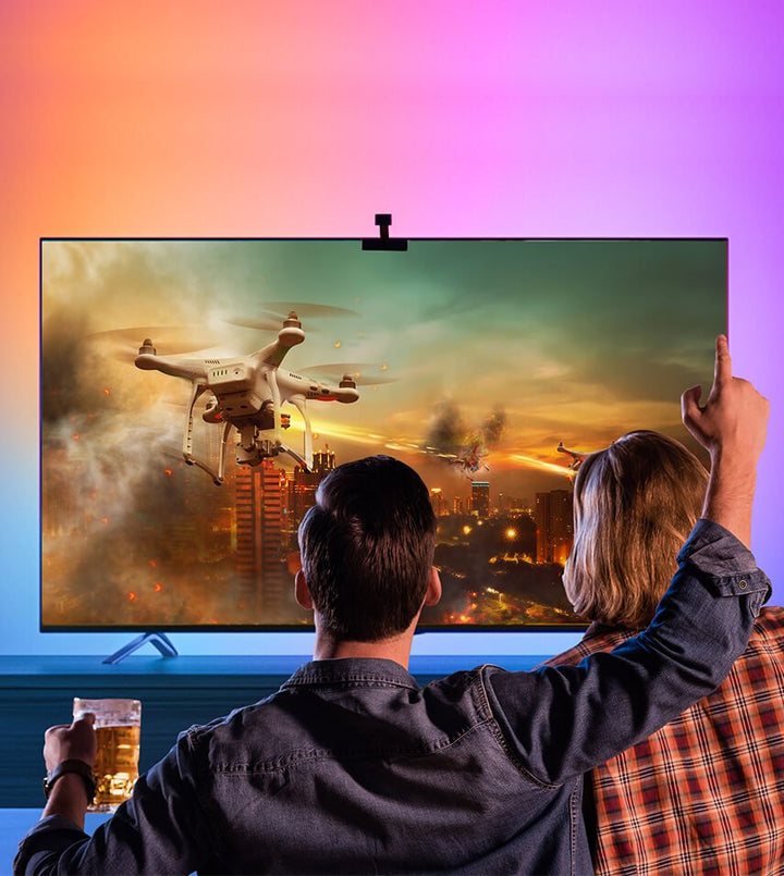 Govee H6199 Dreamview T1 Wi - Fi TV Strip Lights (For 55 - 65 inches TV) (3.8m) - Smart TV & Monitor Light - Govee - Zenox