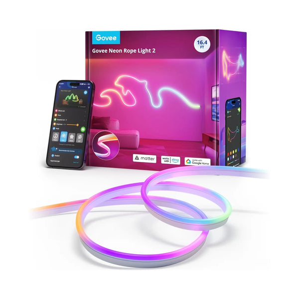 Govee Neon Rope Light 2 - Smart Lightstrip - Govee - Zenox