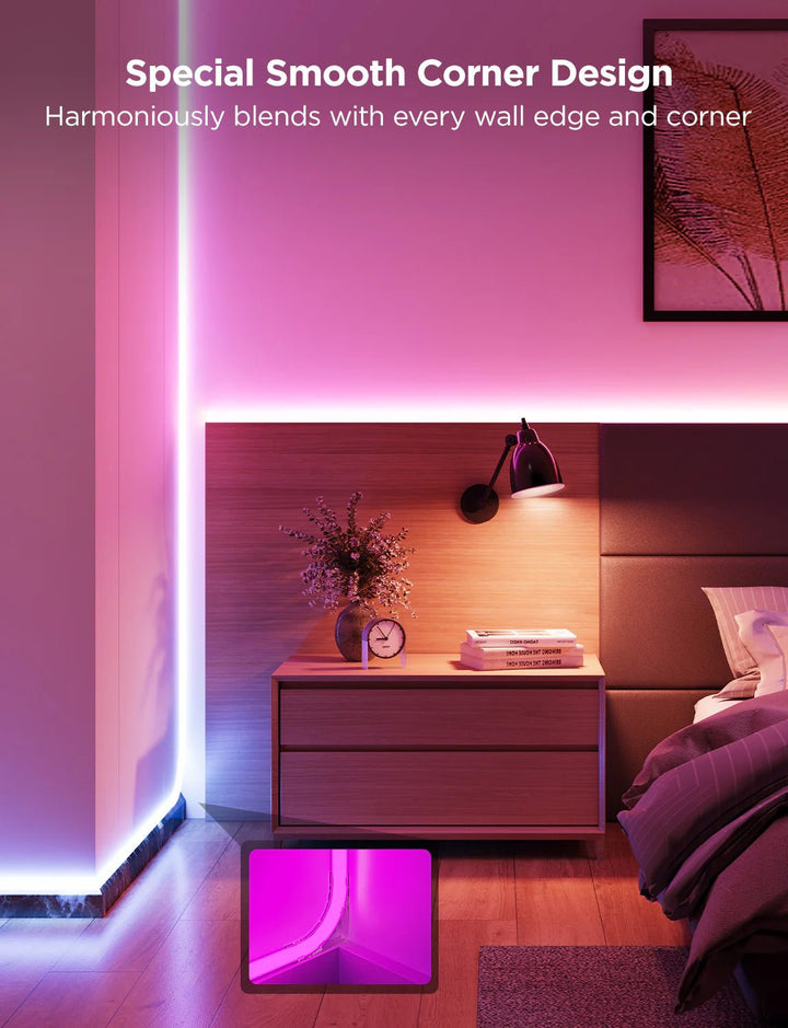 Govee Neon Rope Light for Wall Lining - 5m - Smart Lightstrip - Govee - Zenox