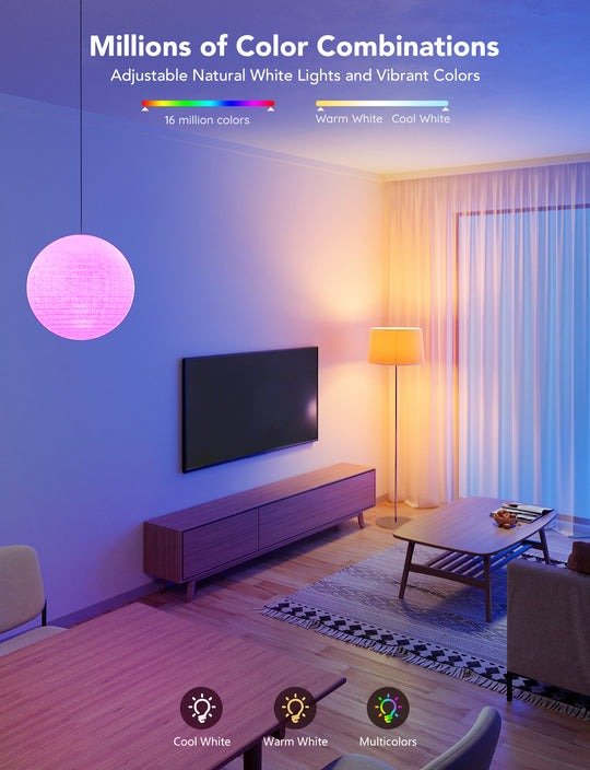 Govee WIFI & Bluetooth Smart Light Bulb - Smart Bulb - Govee - Zenox