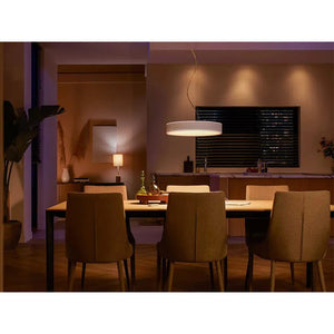 Hue Enrave 33.5W Pendant (White) - Ceiling Light -Philips Hue - Zenox