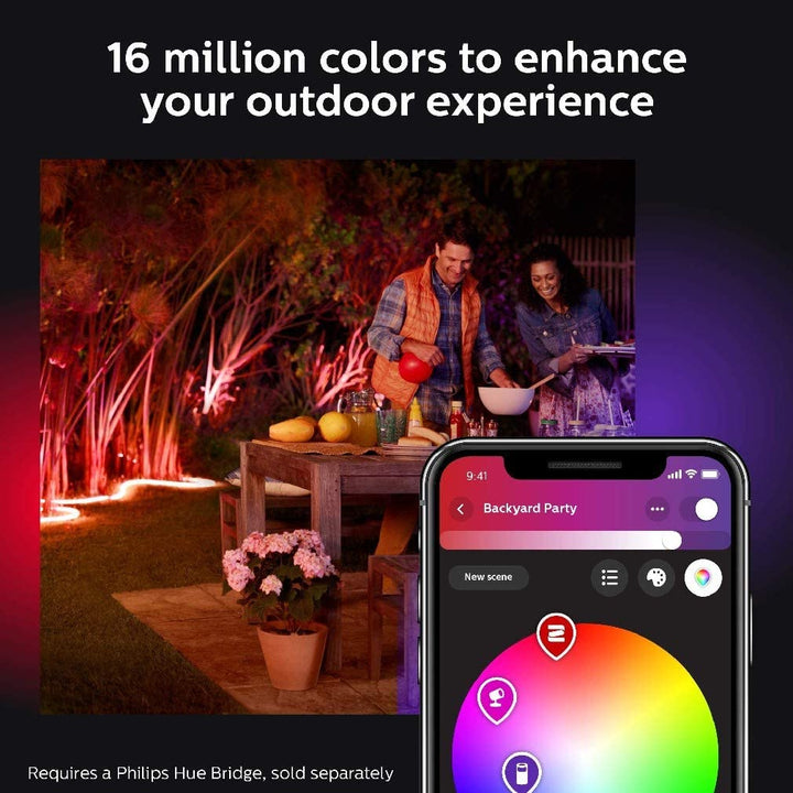 Hue Lightstrip Outdoor 2m UK - Smart Lightstrip - Philips Hue - Zenox