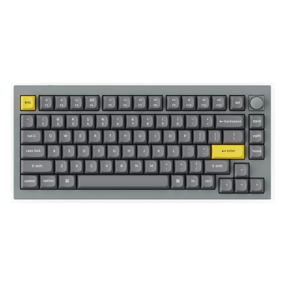 Keychron Double Shot OSA PBT Keycap Full Keycap Set - Dark Grey - Keycap Set - Keychron - Zenox