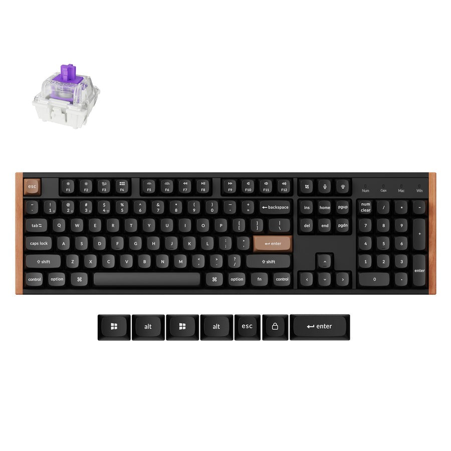 Keychron K10 HE Wireless Magnetic Switch Custom Keyboard - Keyboard - Keychron - Zenox