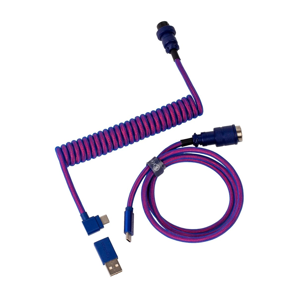 Keychron Premium Coiled Aviator Cable - Coiled Cable - Keychron - Zenox