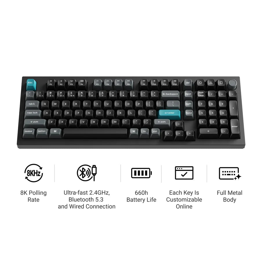 Keychron Q5 Ultra 8K Wireless Keyboard - Keyboard -Keychron - Zenox