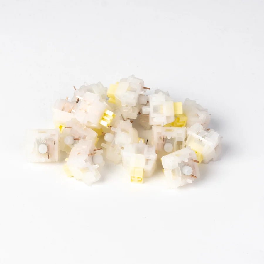 Keychron - Silent Banana Switch - 110 pcs - Mechanical Switch -Gateron - Zenox
