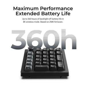 Keychron V0 Ultra 8K Wireless Custom Number Pad - Keyboard - Keychron - Zenox