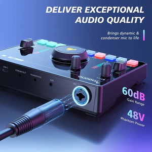 Maono AMC2 NEO One - Stop Streaming Audio Mixer & Sound Card - Streaming Gear - Maono - Zenox