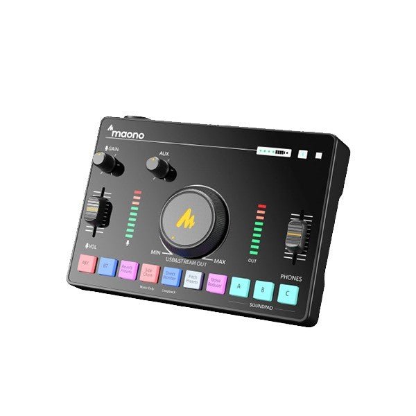 Maono AMC2 NEO One - Stop Streaming Audio Mixer & Sound Card - Streaming Gear - Maono - Zenox