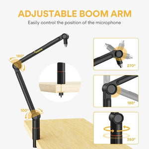 Maono BA91 Microphone Suspension Boom Arm Stand - Microphone - Maono - Zenox