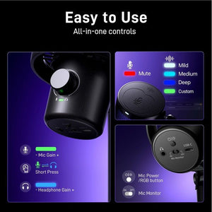 Maono DM40 Pro Wireless & Wired Microphone - Microphone - Maono - Zenox