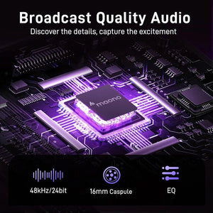 Maono DM40 Pro Wireless & Wired Microphone - Microphone - Maono - Zenox