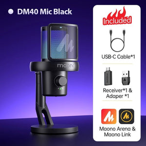 Maono DM40 Pro Wireless & Wired Microphone - Microphone - Maono - Zenox