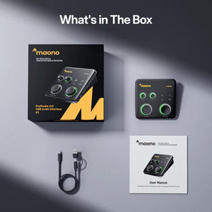 Maono P1 Hybrid Audio Interface - Maono - Zenox