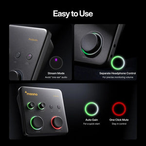 Maono P1 Hybrid Audio Interface - Maono - Zenox