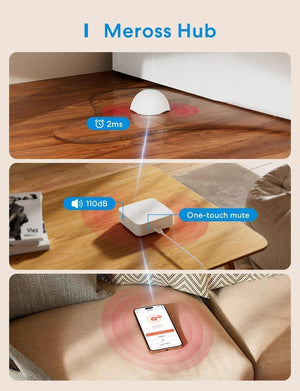 Meross - Matter Smart Wi - Fi Hub - Smart Light Accessory - Meross - Zenox