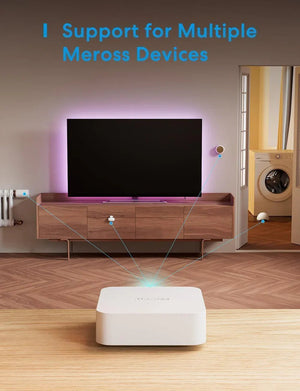 Meross - Matter Smart Wi - Fi Hub - Smart Light Accessory - Meross - Zenox