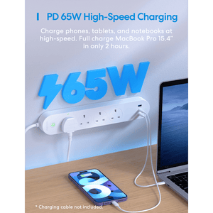 Meross - Smart Fast Charging Power Strip - Smart Charging - Meross - Zenox