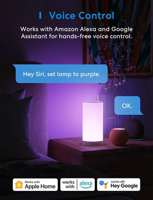 Meross - Smart Wi - Fi Ambient Light - Smart Lamp - Meross - Zenox