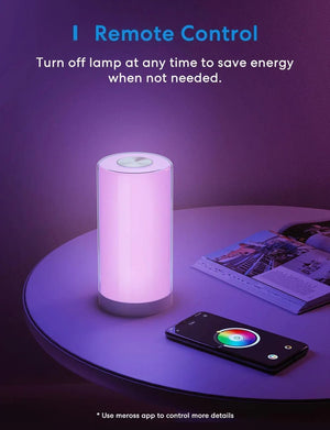 Meross - Smart Wi - Fi Ambient Light - Smart Lamp - Meross - Zenox