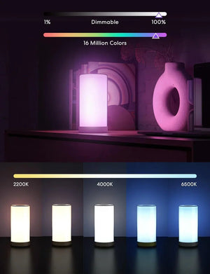 Meross - Smart Wi - Fi Ambient Light - Smart Lamp - Meross - Zenox