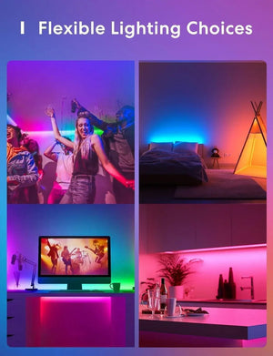 Meross - Smart Wi - Fi LED Light Strip (5M) - Smart Lightstrip - Meross - Zenox