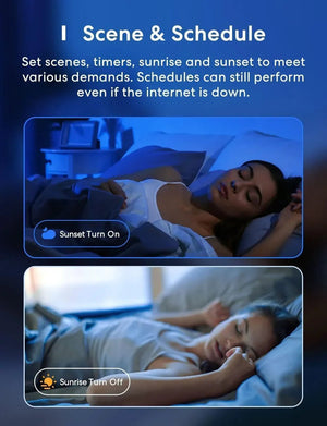 Meross - Smart Wi - Fi LED Light Strip (5M) - Smart Lightstrip - Meross - Zenox