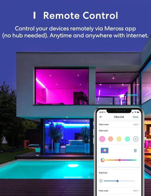 Meross - Smart Wi - Fi LED Light Strip (5M) - Smart Lightstrip - Meross - Zenox