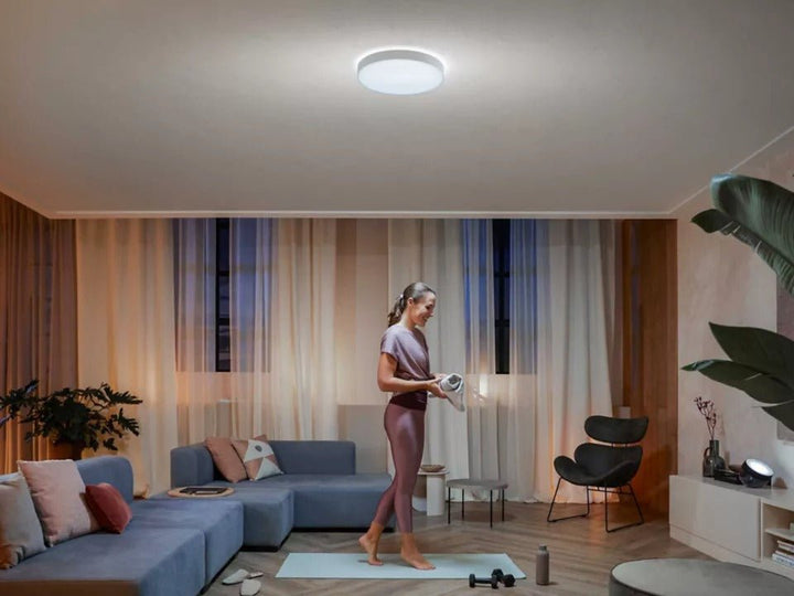 Philips Hue Enrave L Ceiling Lamp White - Ceiling Light - Philips Hue - Zenox