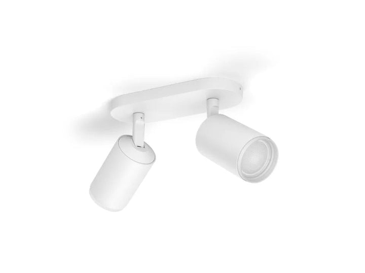 Philips Hue Fugato Plate/Spiral White 2X5.7W 240V - Ceiling Light - Philips Hue - Zenox