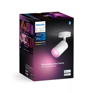 Philips Hue Fugato Single Spot White 1X5.7W +Hk - Ceiling Light -Philips Hue - Zenox