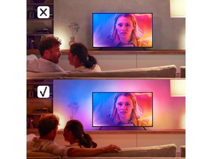 Philips Hue Play Gradient Lightstrip 55" Aukrhk - Smart TV & Monitor Light - Philips Hue - Zenox