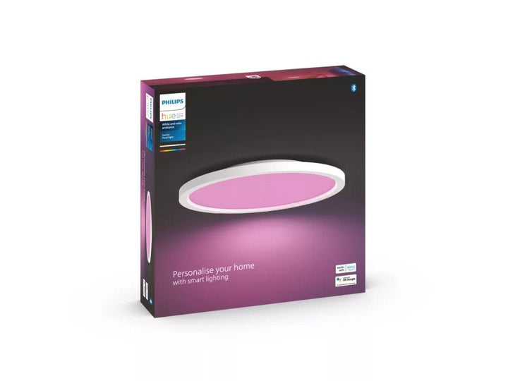 Philips Hue Surimu Hue Panel Rd 40W - Ceiling Lights - Philips Hue - Zenox
