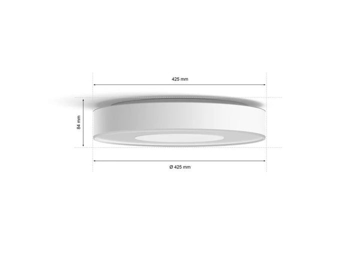 Philips Hue Xamento L Ceiling Lamp White - Ceiling Light - Philips Hue - Zenox