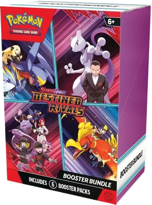 Pokémon Booster Box (US) - Destined Rivals Booster Bundle - 6 Packs - Booster Box - Pokemon - Zenox