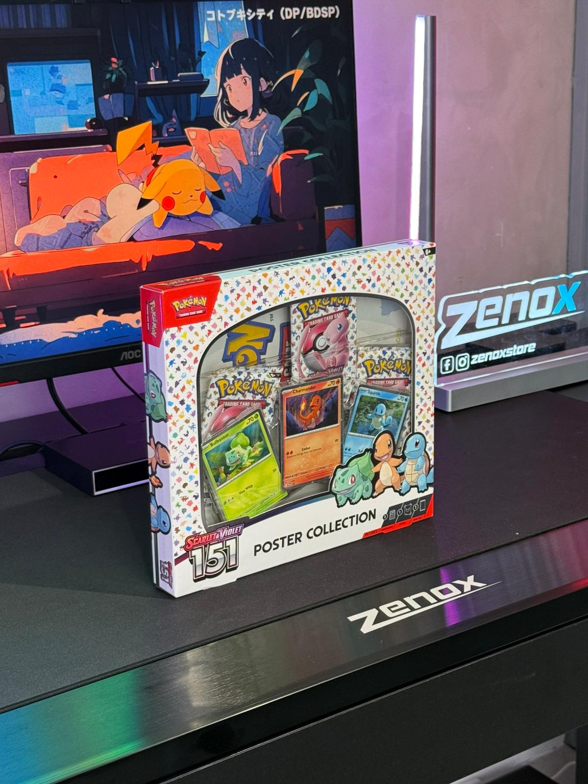Pokémon Collection Box (US) - 151 Poster Collection - Collection Box - Pokemon - Zenox